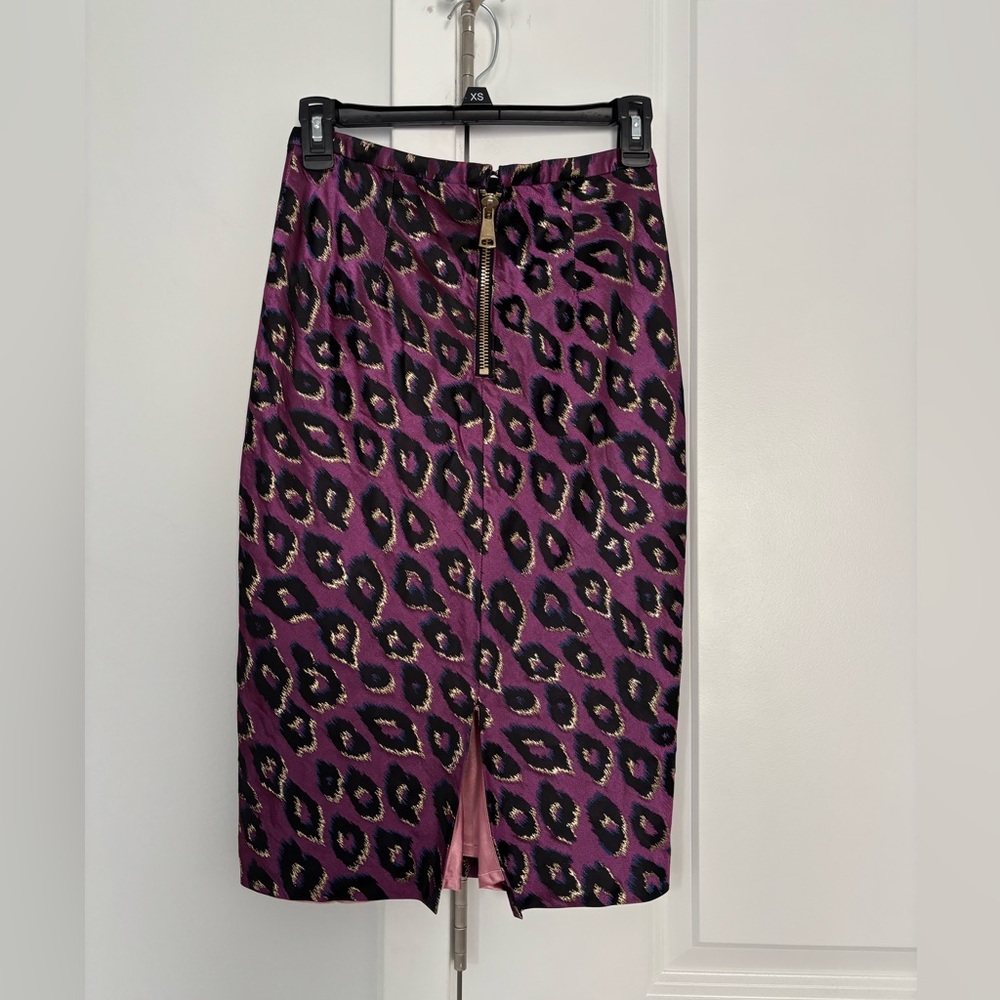 Le Superbe/Anthropologie leopard skirt - Picture 5 of 5